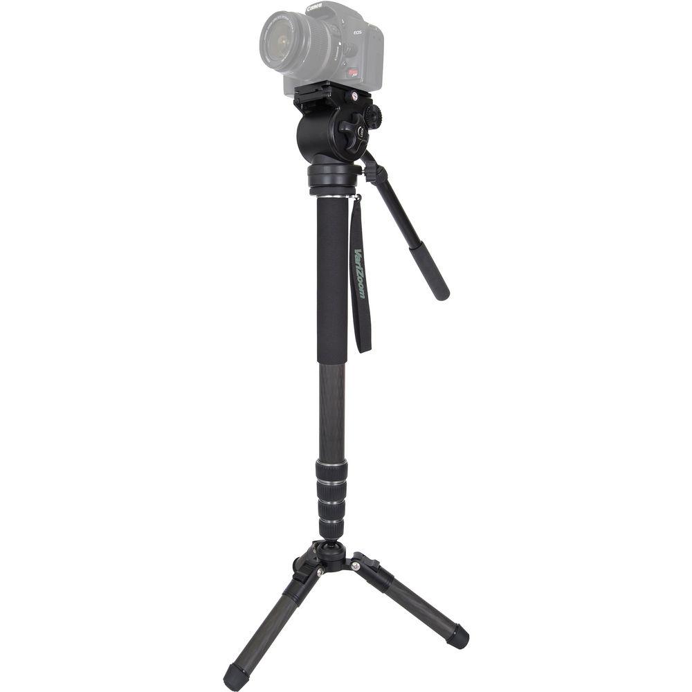 VariZoom ChickenFoot Carbon Fiber Monopod with Fluid Head