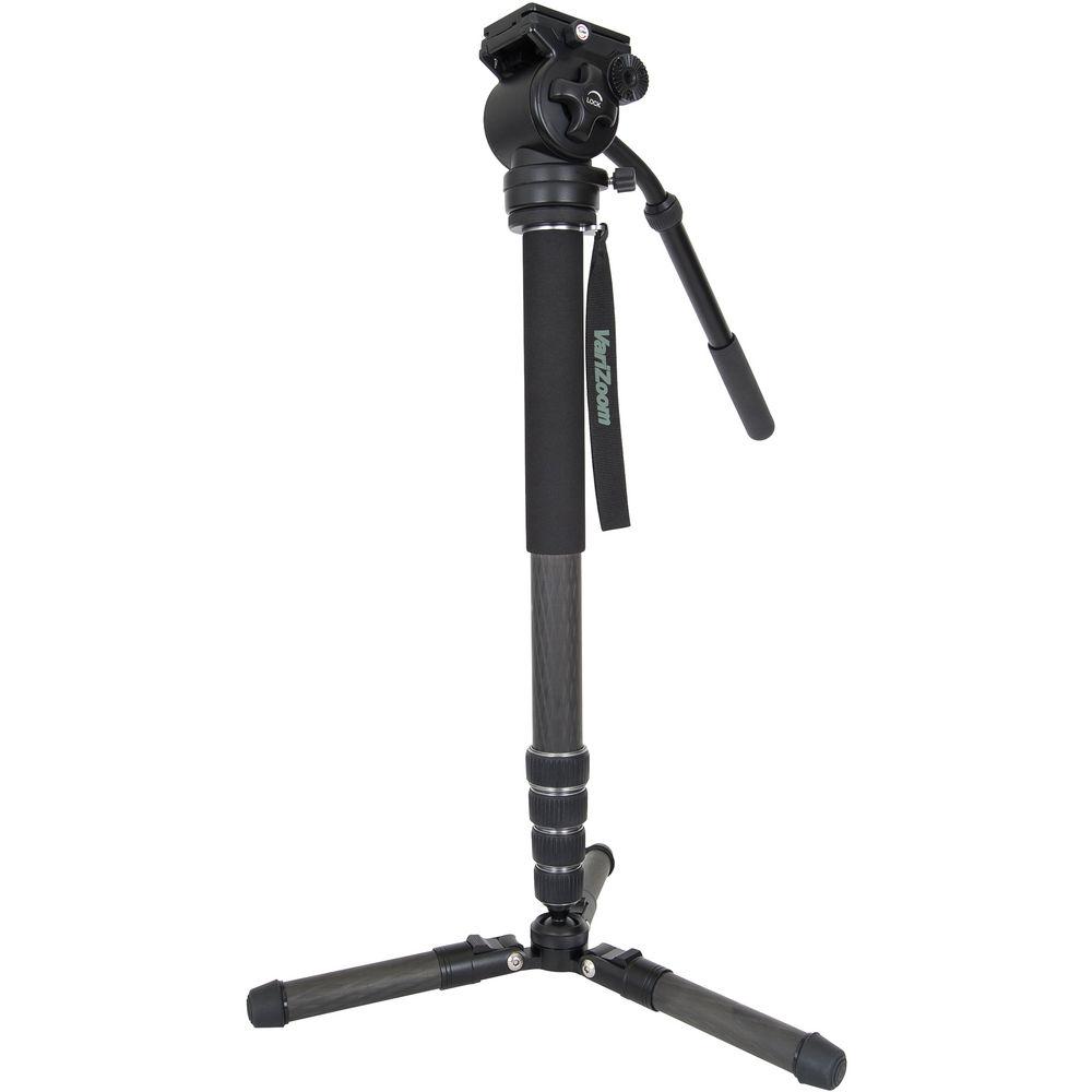 VariZoom ChickenFoot Carbon Fiber Monopod with Fluid Head