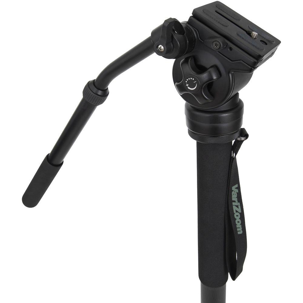 VariZoom ChickenFoot Carbon Fiber Monopod with Fluid Head