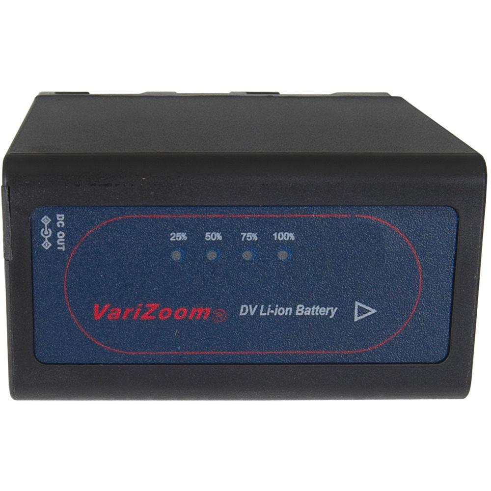 VariZoom S8972 47.5Wh 7.2V L-Series Battery with DC Output Jack