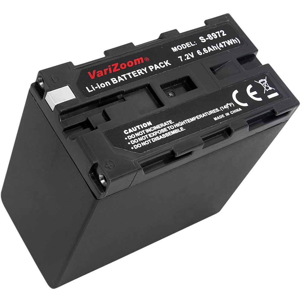 VariZoom S8972 47.5Wh 7.2V L-Series Battery with DC Output Jack