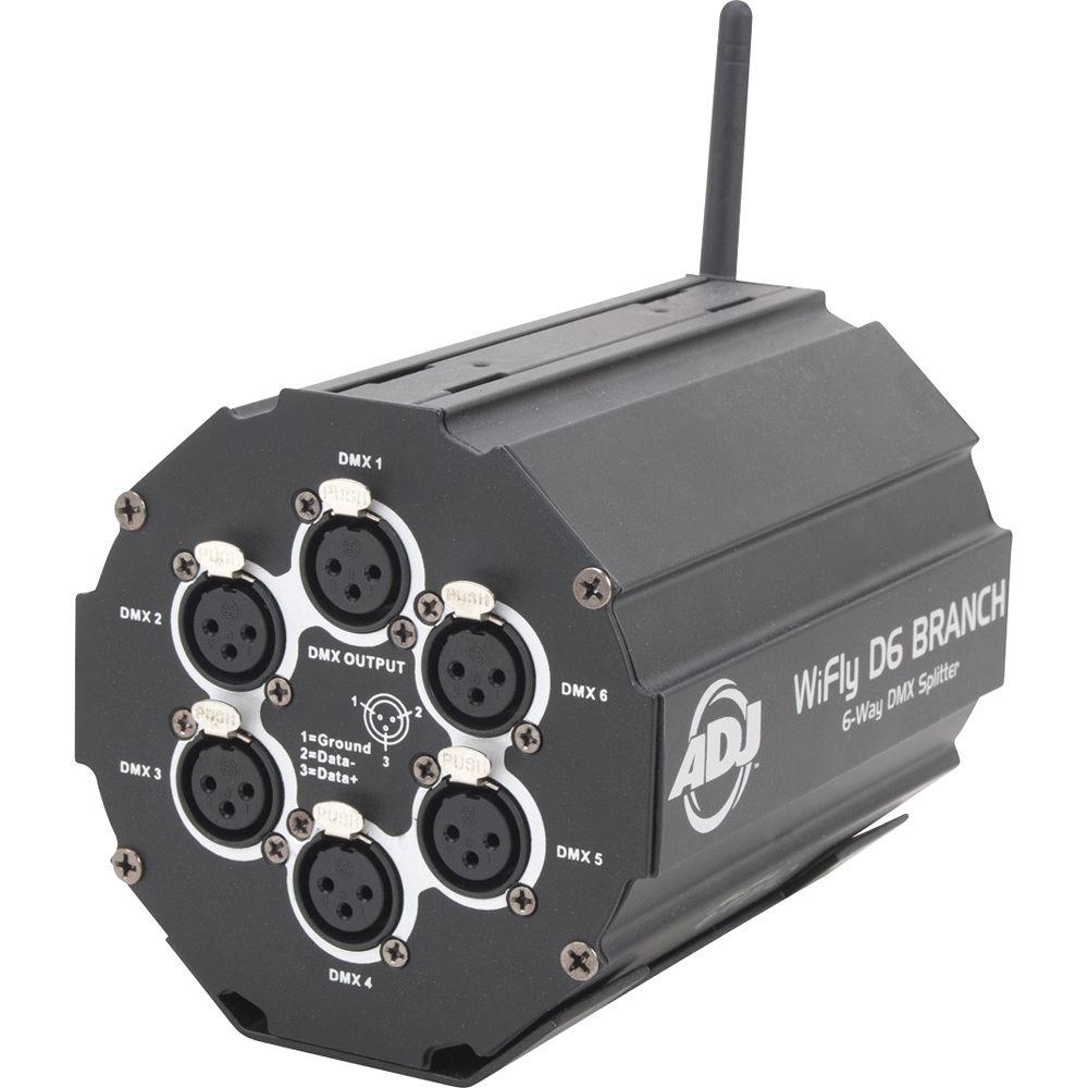 American DJ WiFLY D6 Branch 6-Way DMX Splitter Amplifier