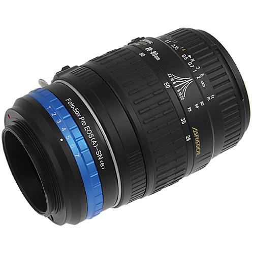 FotodioX Adapter for Canon EF Lens to Sony NEX Mount Camera