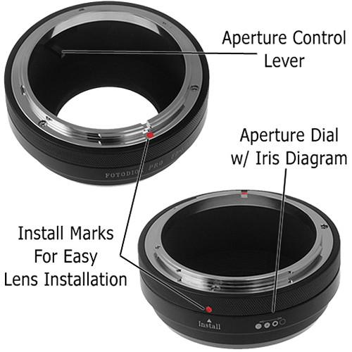 FotodioX Canon FD Pro Lens Adapter for Nikon 1 Cameras