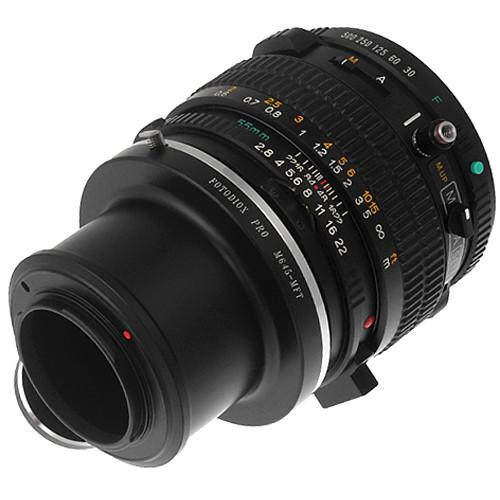 FotodioX Mamiya 645 Pro Lens Adapter for Micro Four Thirds Cameras