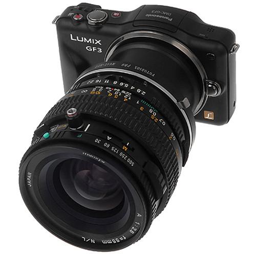 FotodioX Mamiya 645 Pro Lens Adapter for Micro Four Thirds Cameras