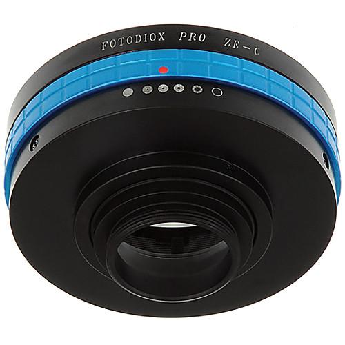 FotodioX Mamiya ZE Pro Lens Adapter with Built-In Iris for C-Mount Cameras