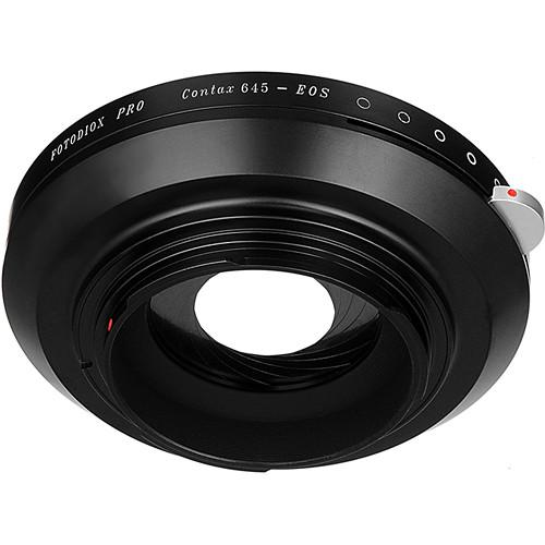 FotodioX Pro Lens Mount Adapter for Contax 645 Lens to Canon EF-Mount Camera