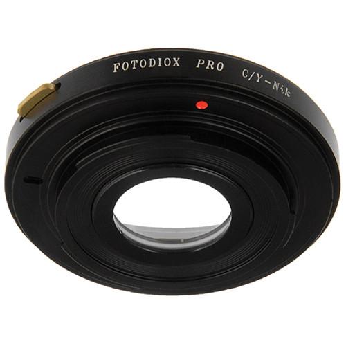 FotodioX Pro Lens Mount Adapter for Contax Yashica Lens to Nikon F Mount Camera
