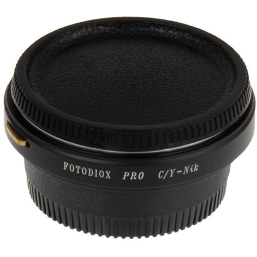 FotodioX Pro Lens Mount Adapter for Contax Yashica Lens to Nikon F Mount Camera