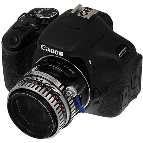 FotodioX Pro Lens Mount Adapter for Exakta Auto Topcon Lens to Canon EF-Mount Camera
