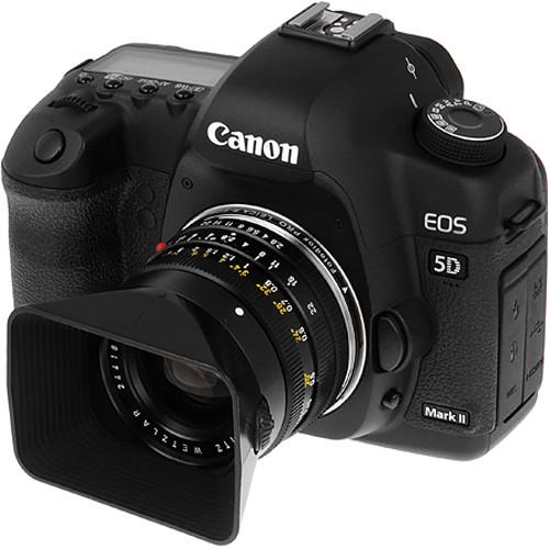 FotodioX Pro Lens Mount Adapter for Leica R Lens to Canon EF-Mount Camera with Dandelion Focus Confirmation Chip