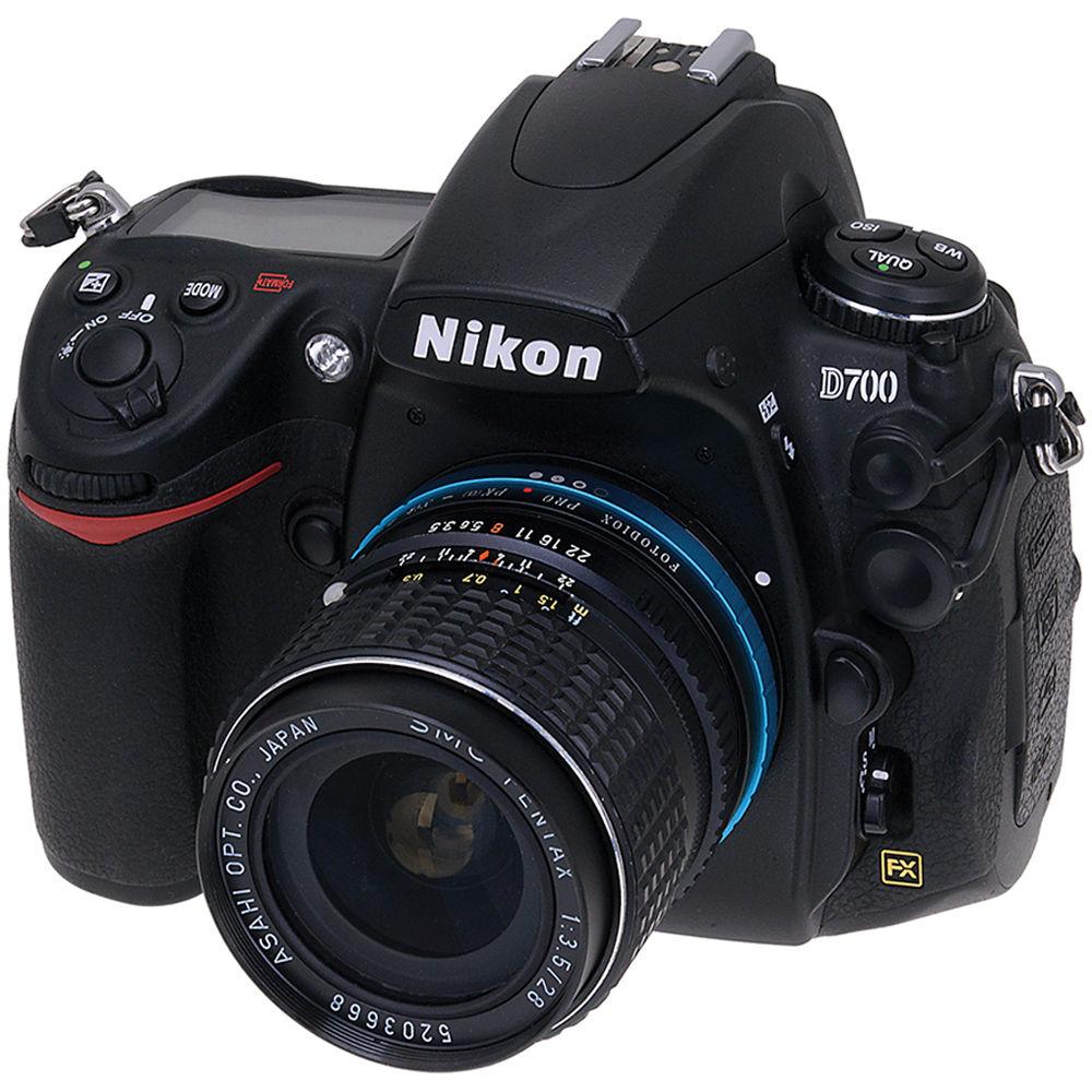 FotodioX Pro Lens Mount Adapter for Pentax K Lens to Nikon F Mount Camera