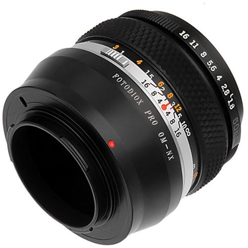 FotodioX Pro Olympus OM Lens to Samsung NX-Mount Camera Adapter