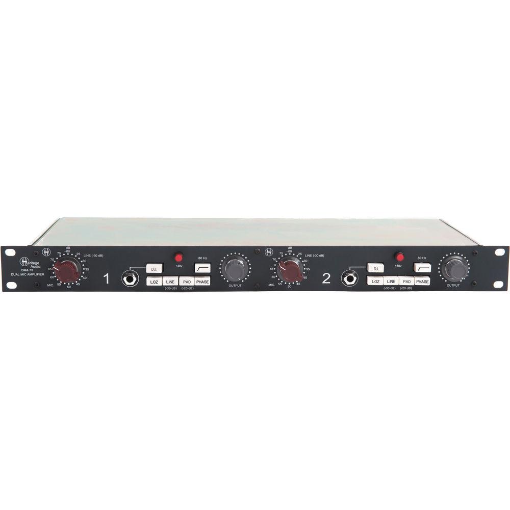 Heritage Audio DMA-73 Dual Microphone Preamplifier