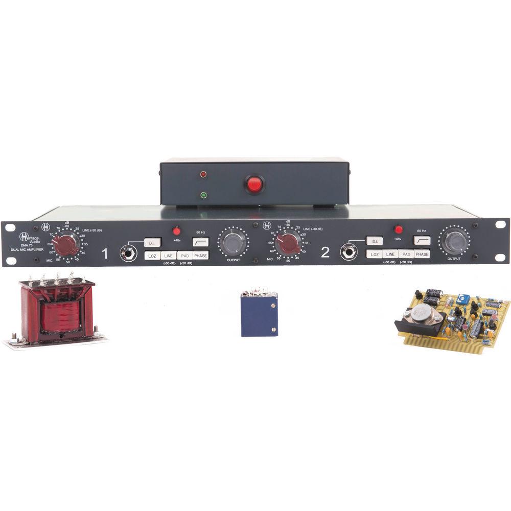 Heritage Audio DMA-73 Dual Microphone Preamplifier
