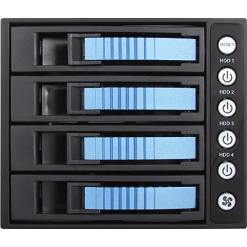 iStarUSA BPU-340SATA 3 x 5.25" to 4 x 3.5" Bay SAS SATA 6.0 Gb s Hot-Swap Cage