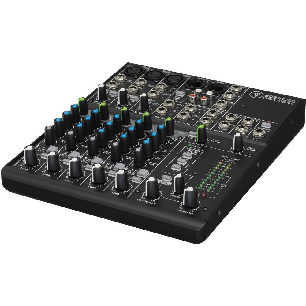 Mackie 802VLZ4 8-Channel Ultra-Compact Mixer