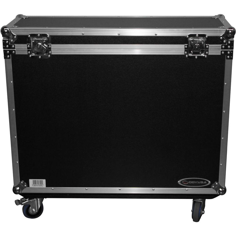Odyssey Innovative Designs Flight Zone Behringer X32 Case with Doghouse Cable Cover Wheels