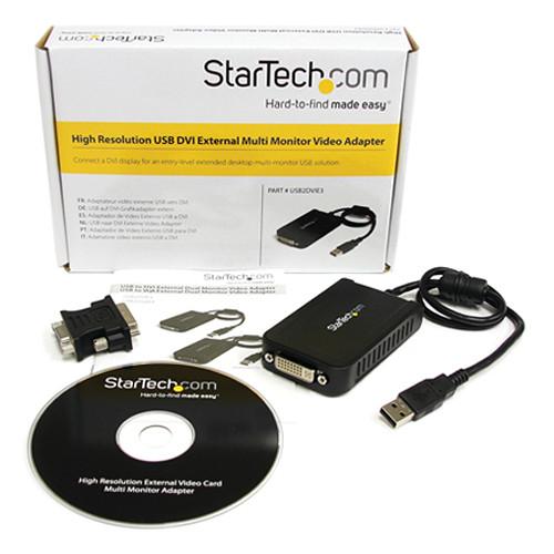 StarTech USB to DVI External Video Card Multi-Monitor Adapter