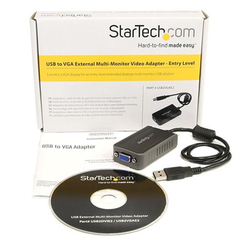 StarTech USB to VGA Multi-Monitor External Video Adapter
