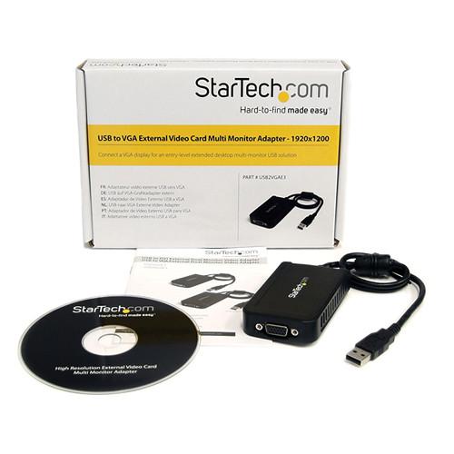 StarTech USB to VGA Multi-Monitor External Video Adapter