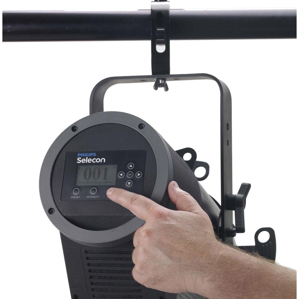 Strand Lighting PLPROFILE4 LED Luminaire Fixture with Axial Ellipsoidal 14° Fixed Beam Lens