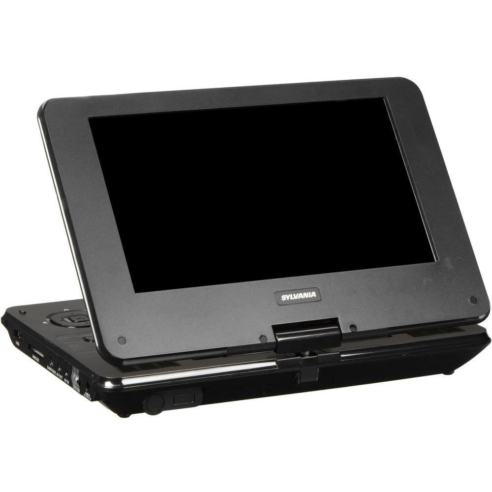 Sylvania SDVD9000B2 9" Swivel Style Portable DVD Player