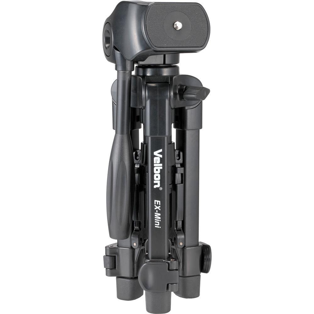Velbon EX-Mini Aluminum Tabletop Tripod with 2-Way Pan Tilt Head