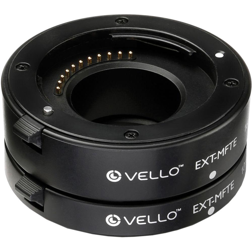 Vello Econo Auto Focus Extension Tube Set for Micro Four Thirds Mount