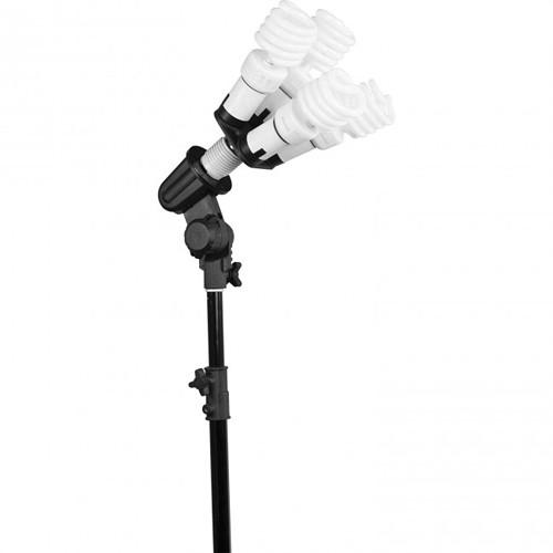 Westcott 4-Socket Adapter Kit with Daylight Fluorescent Lamps