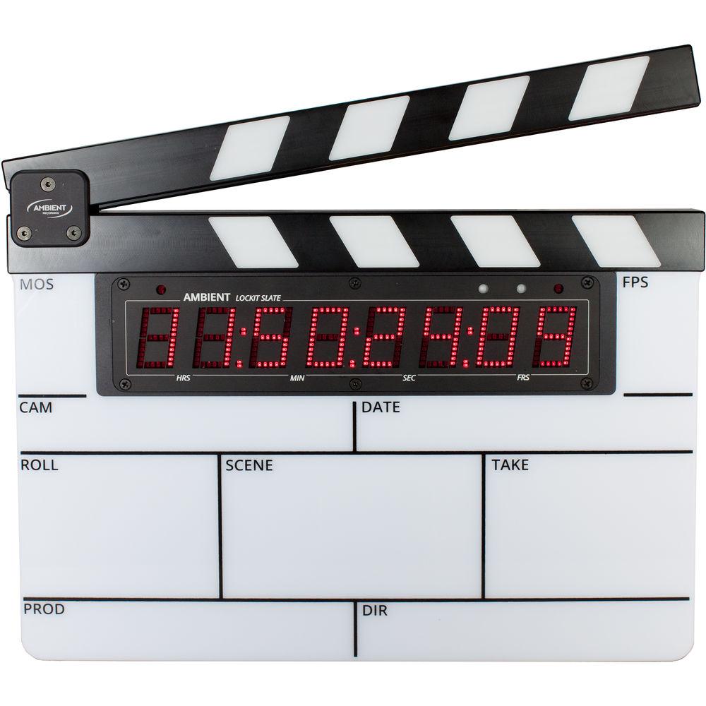 Ambient Recording ACN-LS Lockit Slate Modular Timecode Slate and Display