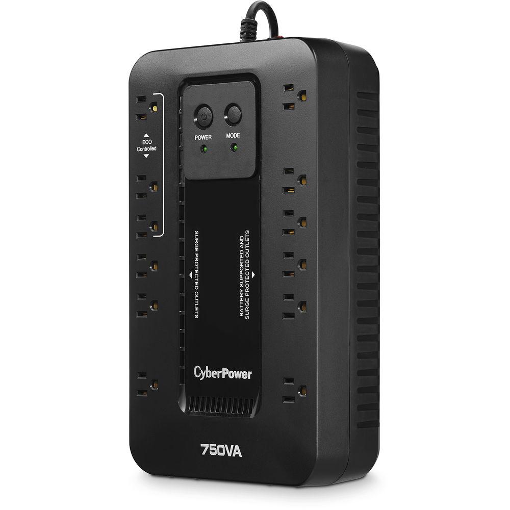 CyberPower EC750G Ecologic Series Uninterruptible Power Supply
