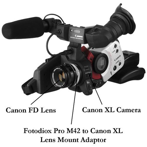 FotodioX Adapter for Canon FD Lens to Canon XL Camera