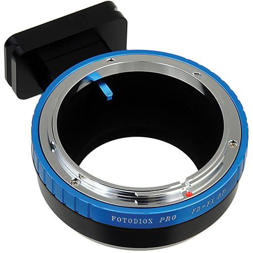 FotodioX Canon FD Pro Lens Adapter with Tripod Mount for Fujifilm X-Mount Cameras