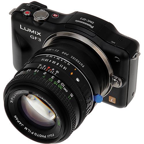FotodioX Fujica X Pro Lens Adapter for Micro Four Thirds Cameras