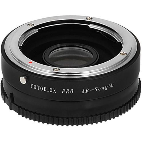 FotodioX Pro Lens Mount Adapter for Konica AR Lens to Sony A Mount Camera