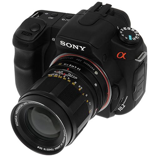 FotodioX Pro Lens Mount Adapter for Konica AR Lens to Sony A Mount Camera