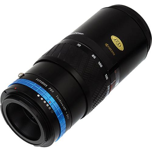 FotodioX Pro Lens Mount Adapter for Yashica AF Lens to Canon EF-Mount Camera