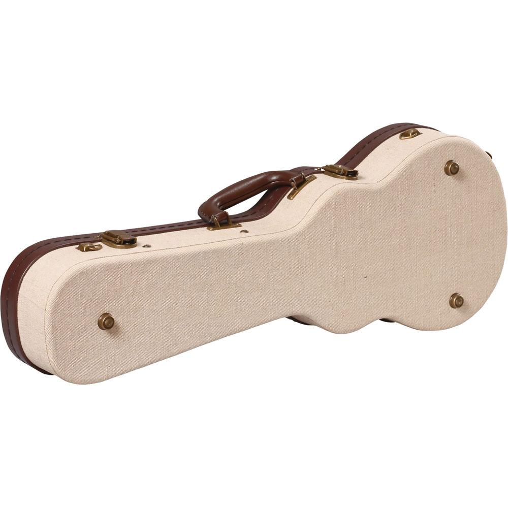Gator Cases Deluxe Wood Case for Concert Style Ukulele
