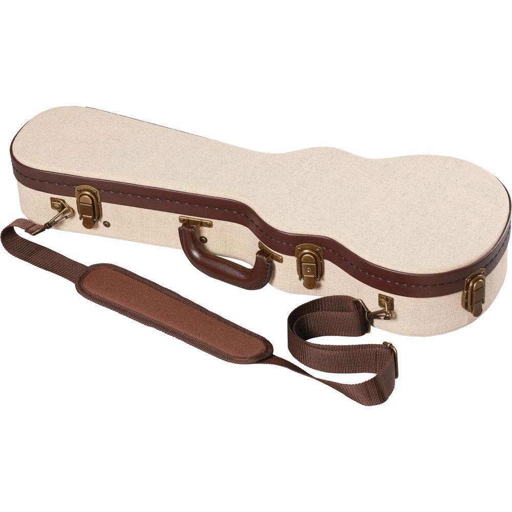 Gator Cases Deluxe Wood Case for Concert Style Ukulele