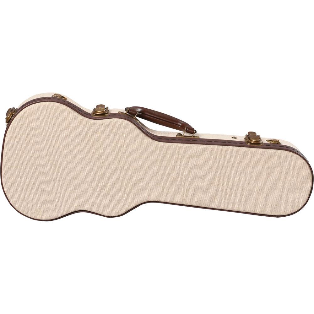 Gator Cases Deluxe Wood Case for Soprano Style Ukulele