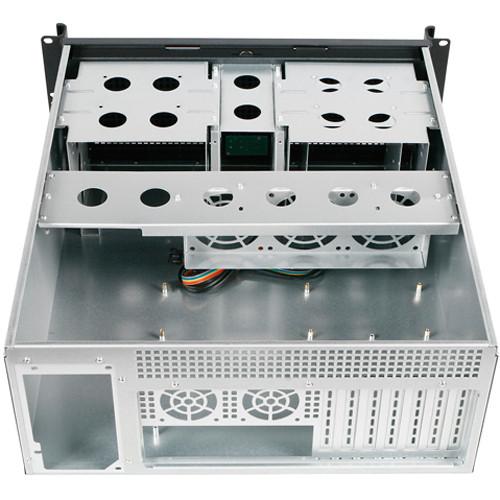 iStarUSA D Value Series D-416-6B124 4U Compact Stylish Rackmount Chassis for 24 x 2.5" Hotswap Drives PS2 PSU