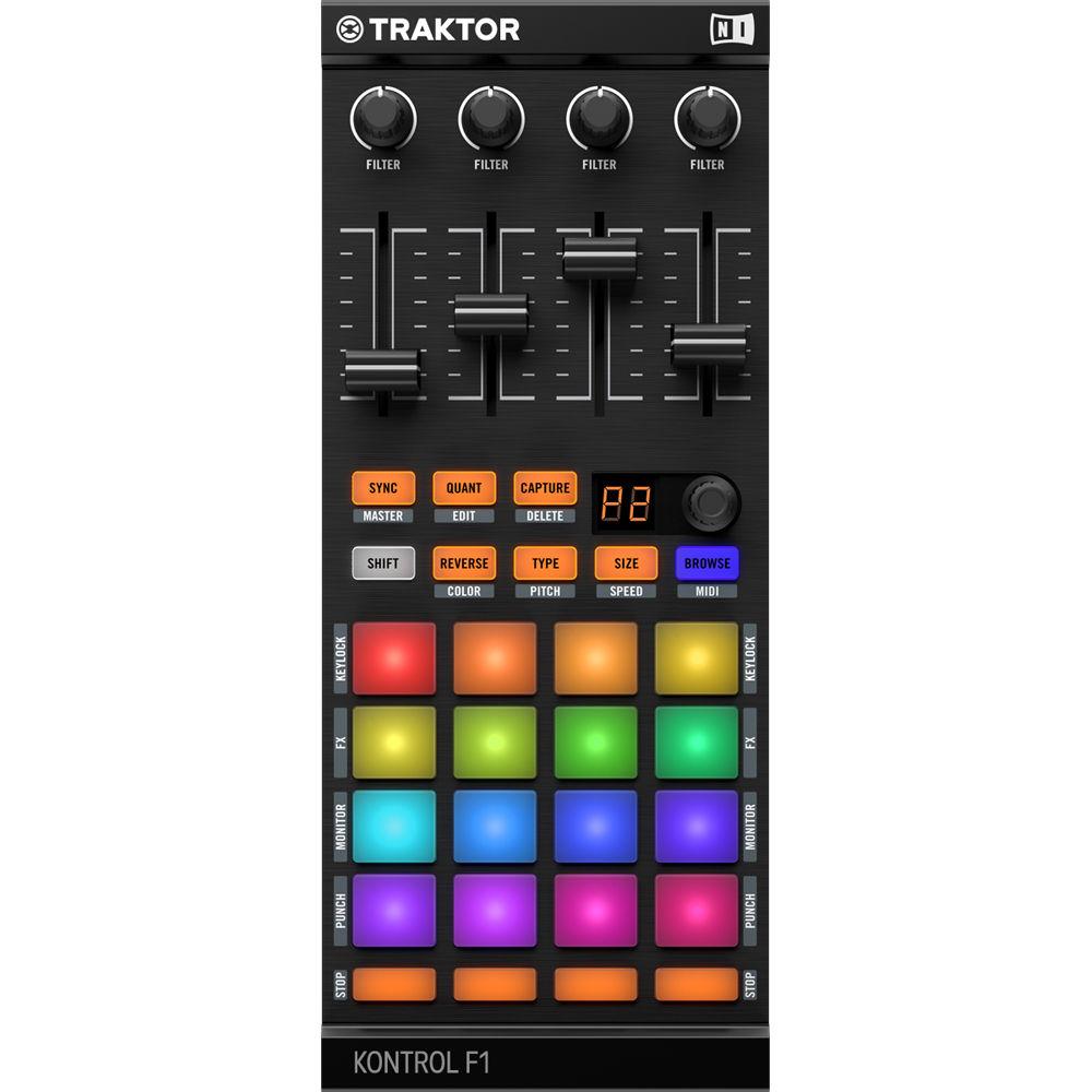 Native Instruments TRAKTOR KONTROL F1 DJ Controller for Remix Decks
