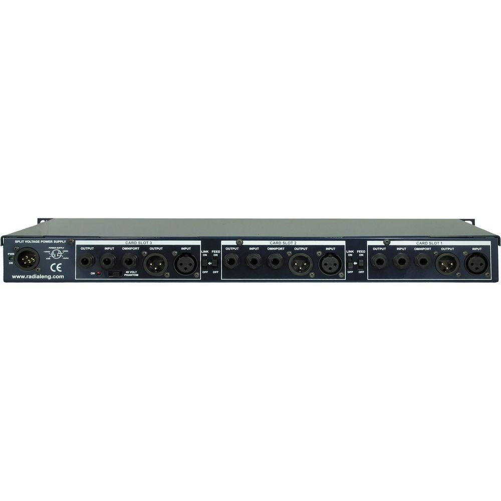 Radial Engineering PowerStrip 500 Series 3-Slot Power Rack