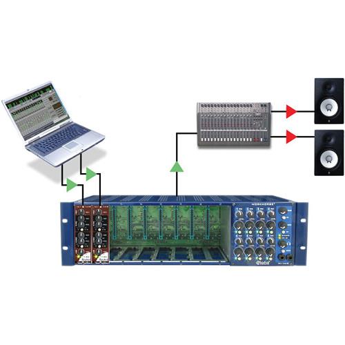 Radial Engineering Q4 100% Discrete State-Variable Class-A Equalizer