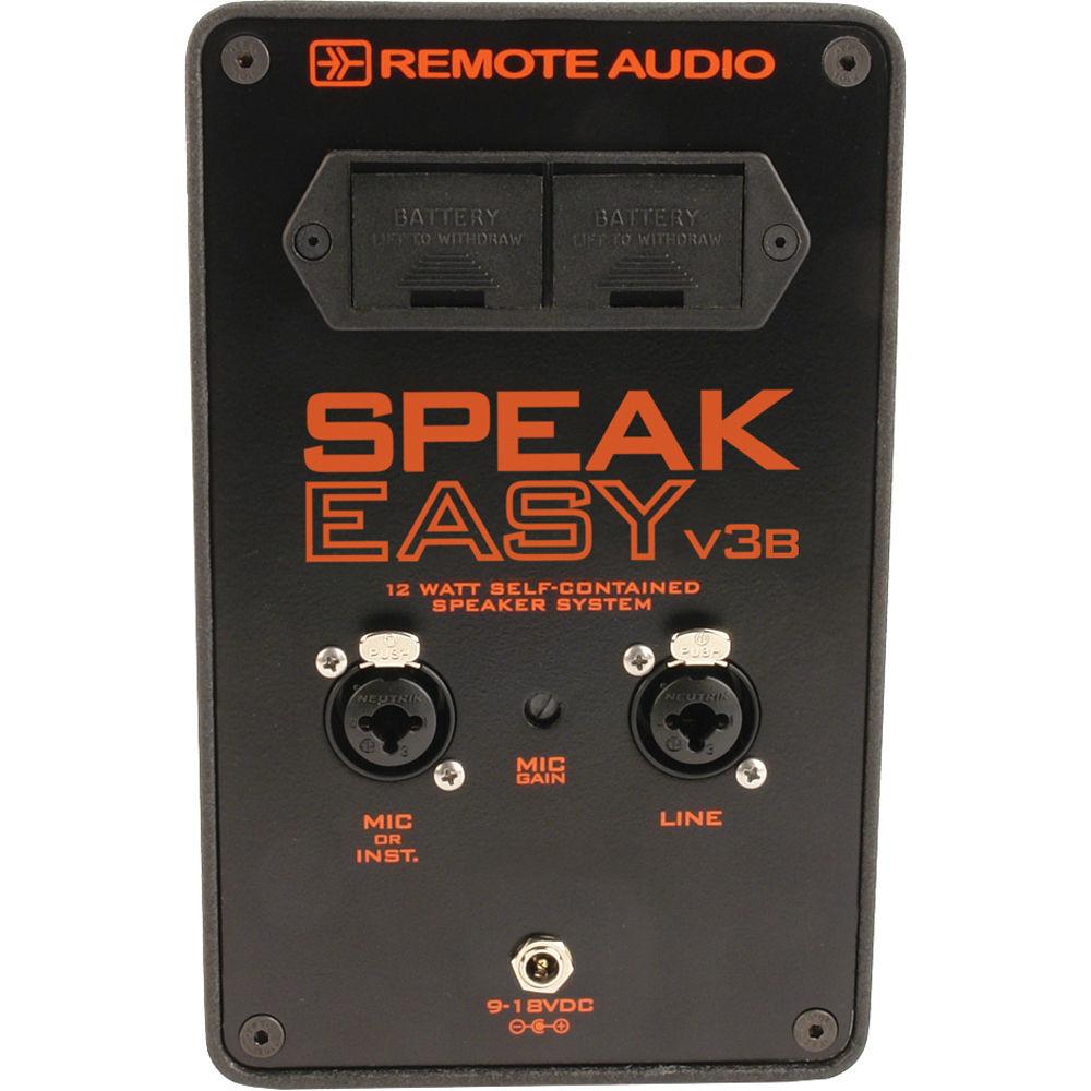 Remote Audio Speakeasy v3b Self-Contained Speaker System