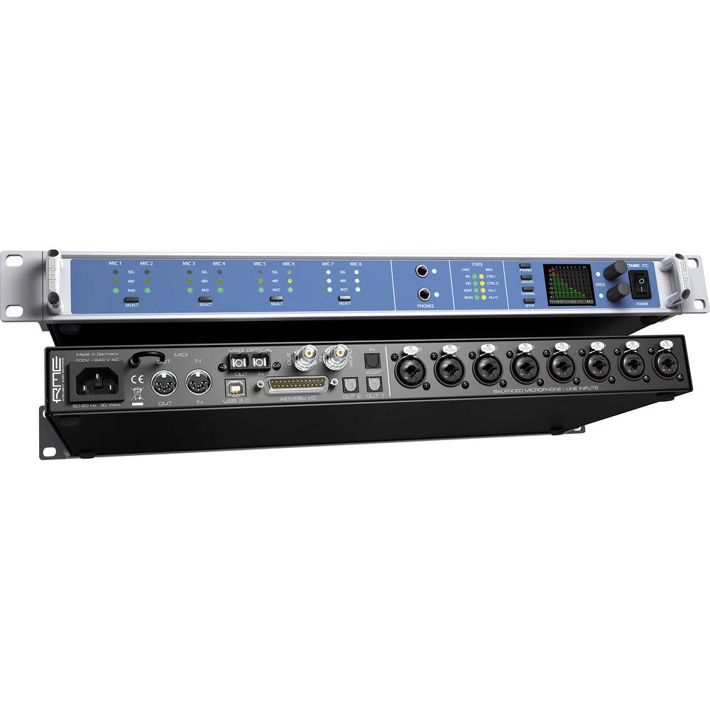RME OctaMic XTC 8-Channel Digital Mic Preamp and USB 2.0 Interface