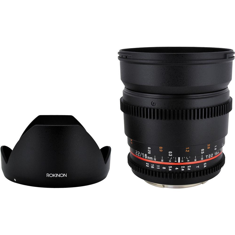 Rokinon 16mm T2.2 Cine Lens for Micro Four Thirds