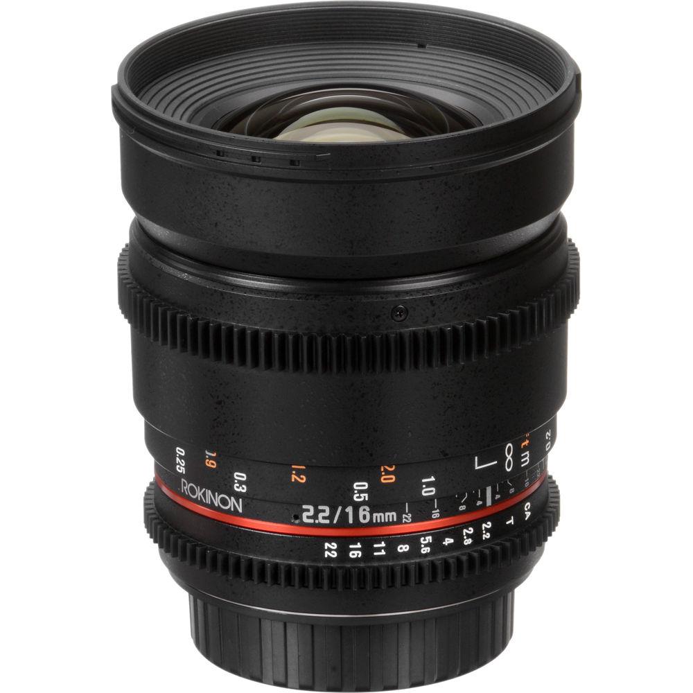 Rokinon 16mm T2.2 Cine Lens for Sony A